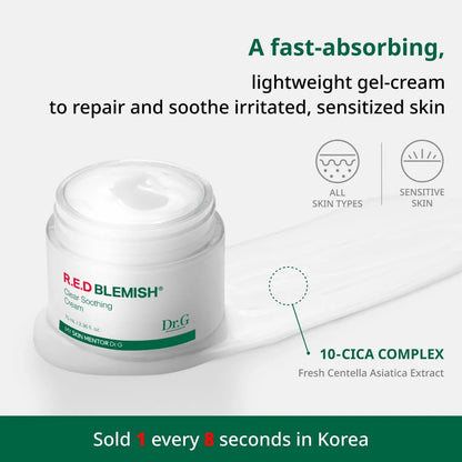 Dr.G Red Blemish Cica Soothing Cream 50ml *2